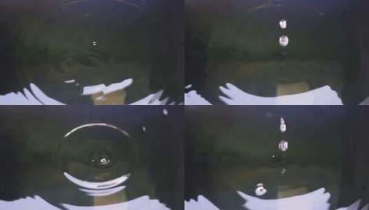 水滴水珠水花4K升格漫动作实拍视频高清在线视频素材下载