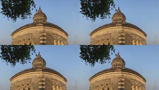 历史建筑的特写镜头高清在线视频素材下载