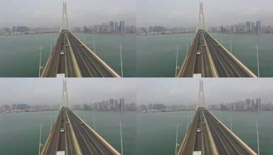 湛江海湾大桥高清在线视频素材下载
