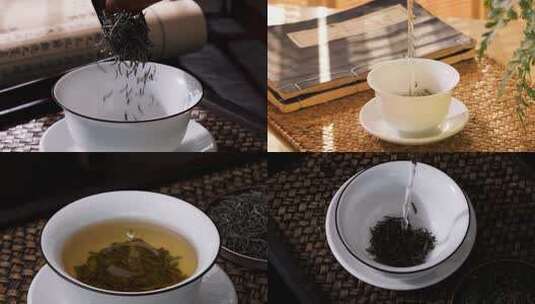 茶叶茶艺高清在线视频素材下载