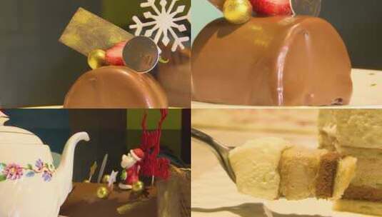 糕点美食甜品店 小蛋糕高清在线视频素材下载