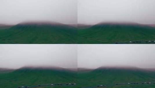 乌兰哈达火山高清在线视频素材下载
