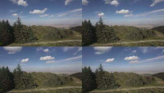 宁夏罗山风景视频延时1高清在线视频素材下载