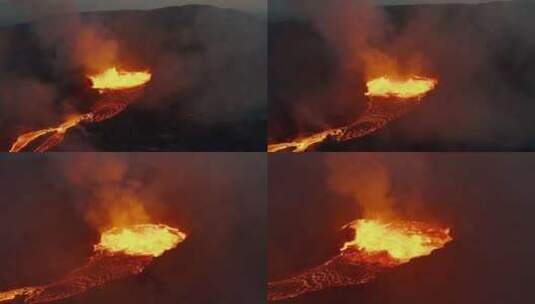 格尔丁达加尔斯戈斯火山【4K]高清在线视频素材下载