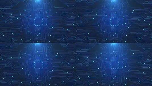 电路技术与高科技数字数据连接系统的未来技高清在线视频素材下载