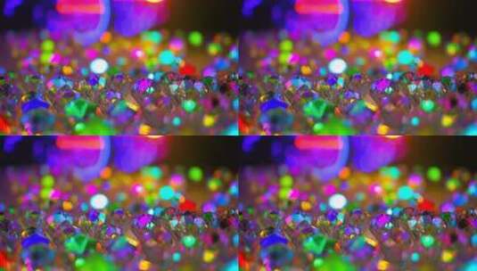 多彩钻石微距特写画面高清在线视频素材下载