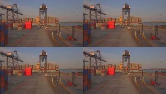港口风景特写高清在线视频素材下载