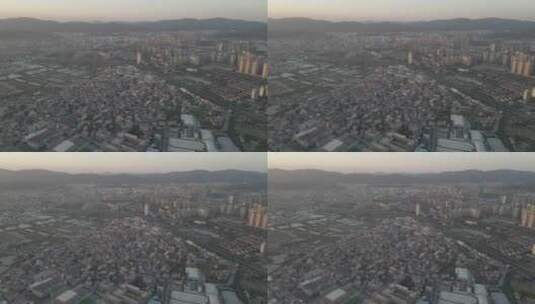 中山市坦洲镇全景4K航拍原素材3高清在线视频素材下载