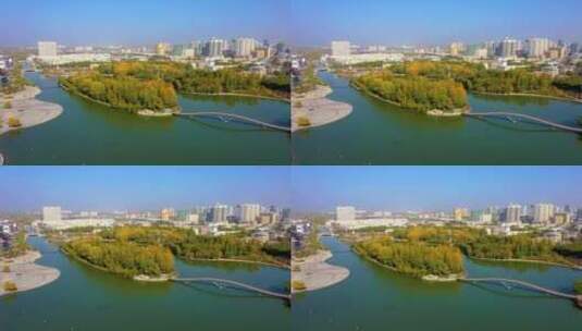 新疆阿克苏市城区高清在线视频素材下载