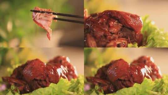 【镜头合集】中华美食肘子肉炖肘子高清在线视频素材下载
