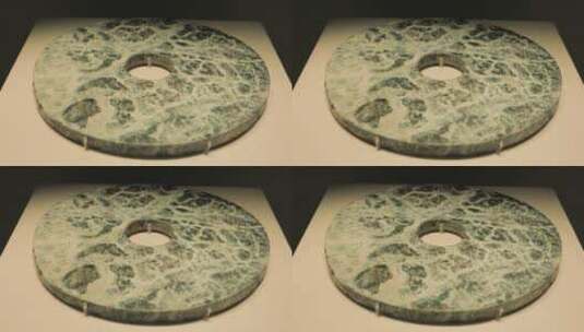 中国国家博物馆玉璧良渚文化4K拍摄高清在线视频素材下载