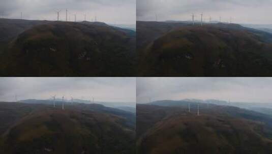 绿色能源风力发电高清在线视频素材下载
