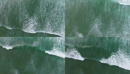 航拍太平洋波浪海面波浪视频素材高清在线视频素材下载