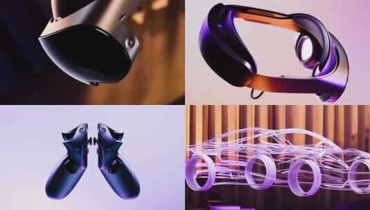 VR眼罩展示视频高清在线视频素材下载