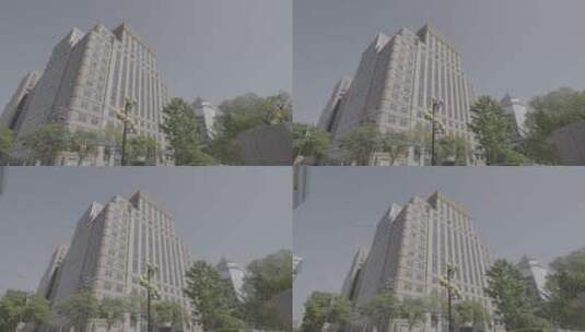 北京金融街高清在线视频素材下载