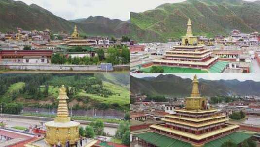 藏族佛塔高清在线视频素材下载