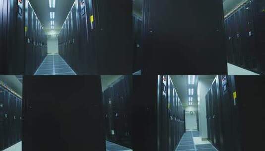 高科技处理器数据库大数据机房高清在线视频素材下载