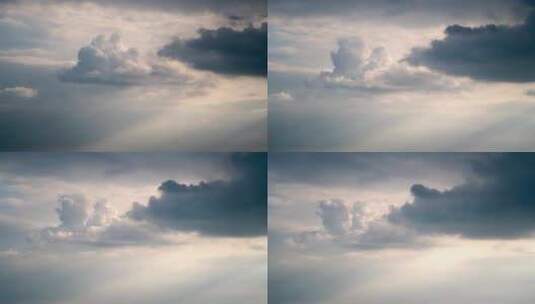 4K白云蓝天云层延时视频素材高清在线视频素材下载