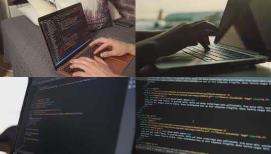 程序员写代码高清在线视频素材下载