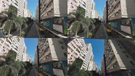 香港铜锣湾马路街景高清在线视频素材下载