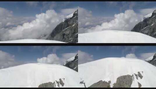 瑞士欧洲之巅天线高清在线视频素材下载