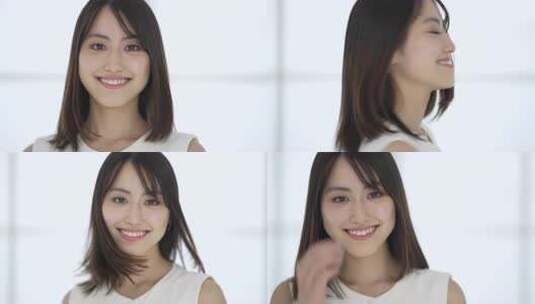 笑一回女性高清在线视频素材下载