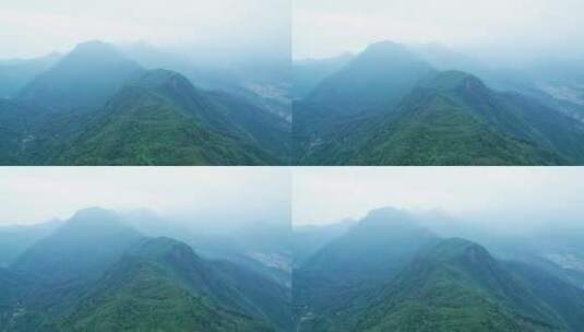 青城山后山自然风光高清在线视频素材下载