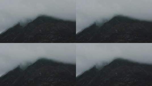 云雾笼罩山头高清在线视频素材下载