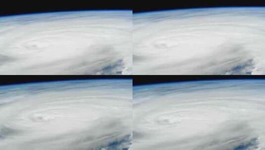 巨大风暴的航拍镜头高清在线视频素材下载