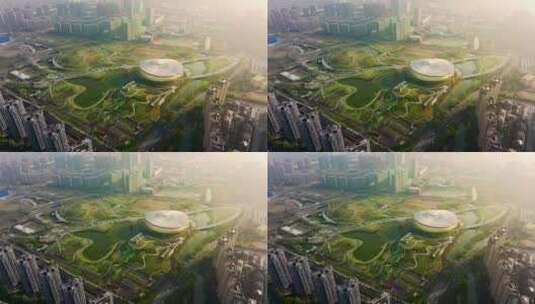 杭州2022亚运会场馆高清在线视频素材下载