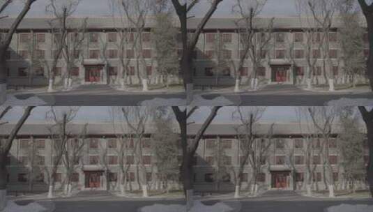 北京大学-教学楼高清在线视频素材下载
