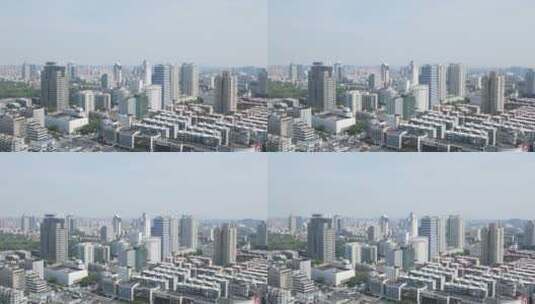 宁波海曙区天一广场4K航拍高清在线视频素材下载