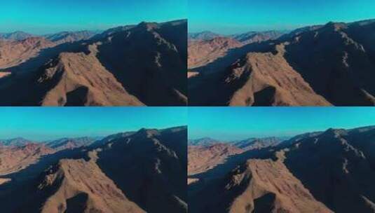 埃及西奈山的日落高清在线视频素材下载