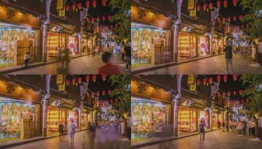 杭州河坊街高清在线视频素材下载