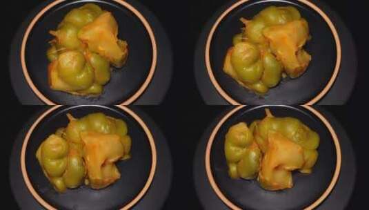 涪陵榨菜头元榨菜咸菜疙瘩腌菜泡菜高清在线视频素材下载