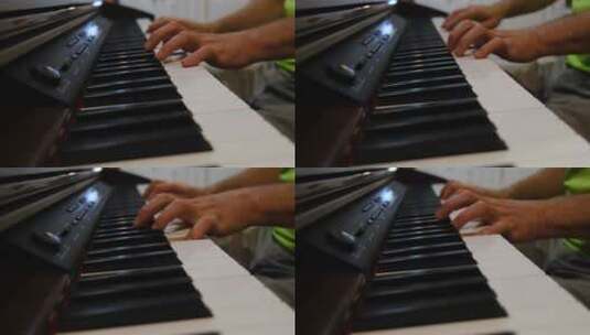 钢琴 优雅音乐高清在线视频素材下载