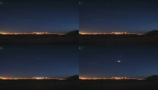飞机机场起飞网红打卡地 竖版高清在线视频素材下载