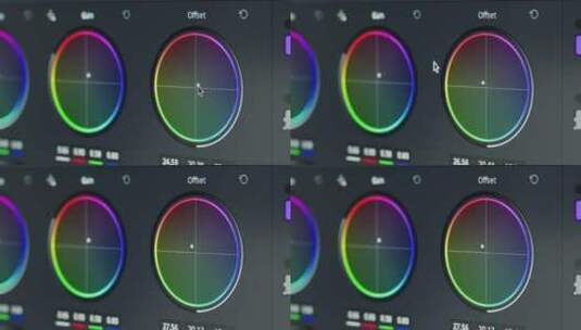 视频编辑过程面板特写高清在线视频素材下载