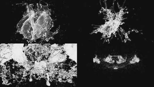 水花飞溅高清在线视频素材下载