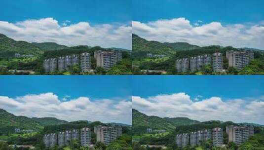 福建漳州延时摄影风光航拍高清在线视频素材下载