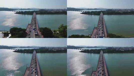 潮州韩江大桥高清在线视频素材下载