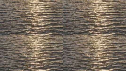 波光粼粼水面夕阳4K超高清高清在线视频素材下载