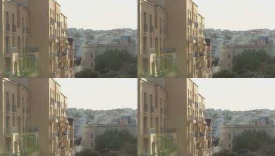 屋顶建筑影片素材在马耳他美丽的风景高清在线视频素材下载