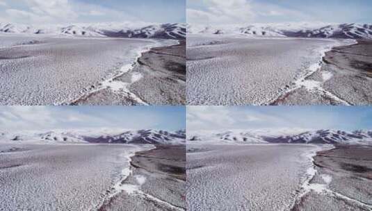 青海雪山拉脊山高清在线视频素材下载