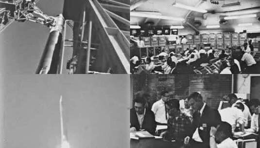 1966年美国第一颗探测器登陆月球 勘测者1号高清在线视频素材下载