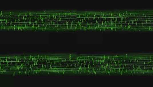 8k科技粒子数字传输信号条高清在线视频素材下载