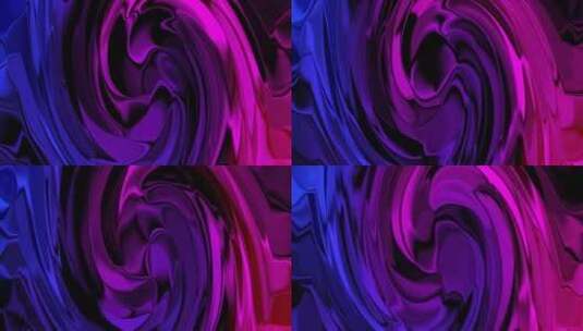 抽象彩色光泽波浪背景。抽象液体波浪背景。高清在线视频素材下载