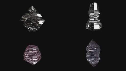 9组水晶——alpha通道高清AE视频素材下载