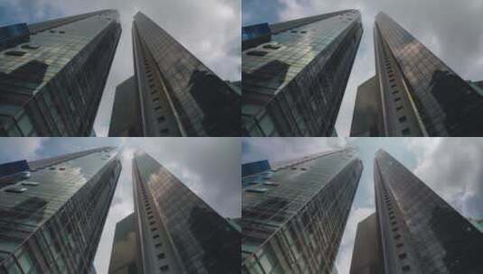 新加坡高层建筑高清在线视频素材下载