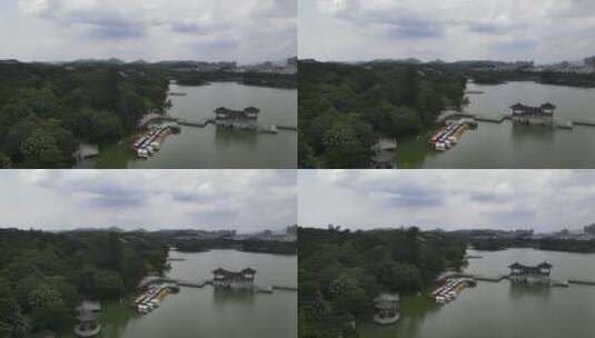 惠州西湖航拍高清在线视频素材下载